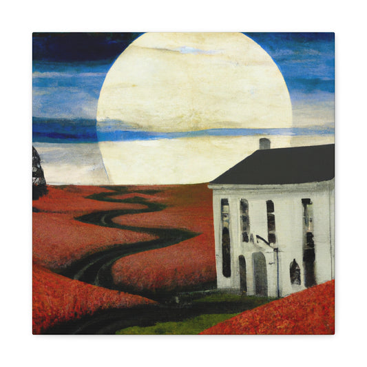 Farmhouse in Surrealism - Canvas