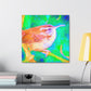 "Carolina Wren Impressionism" - Canvas