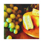 Cheese and Grapes Abound - Canvas