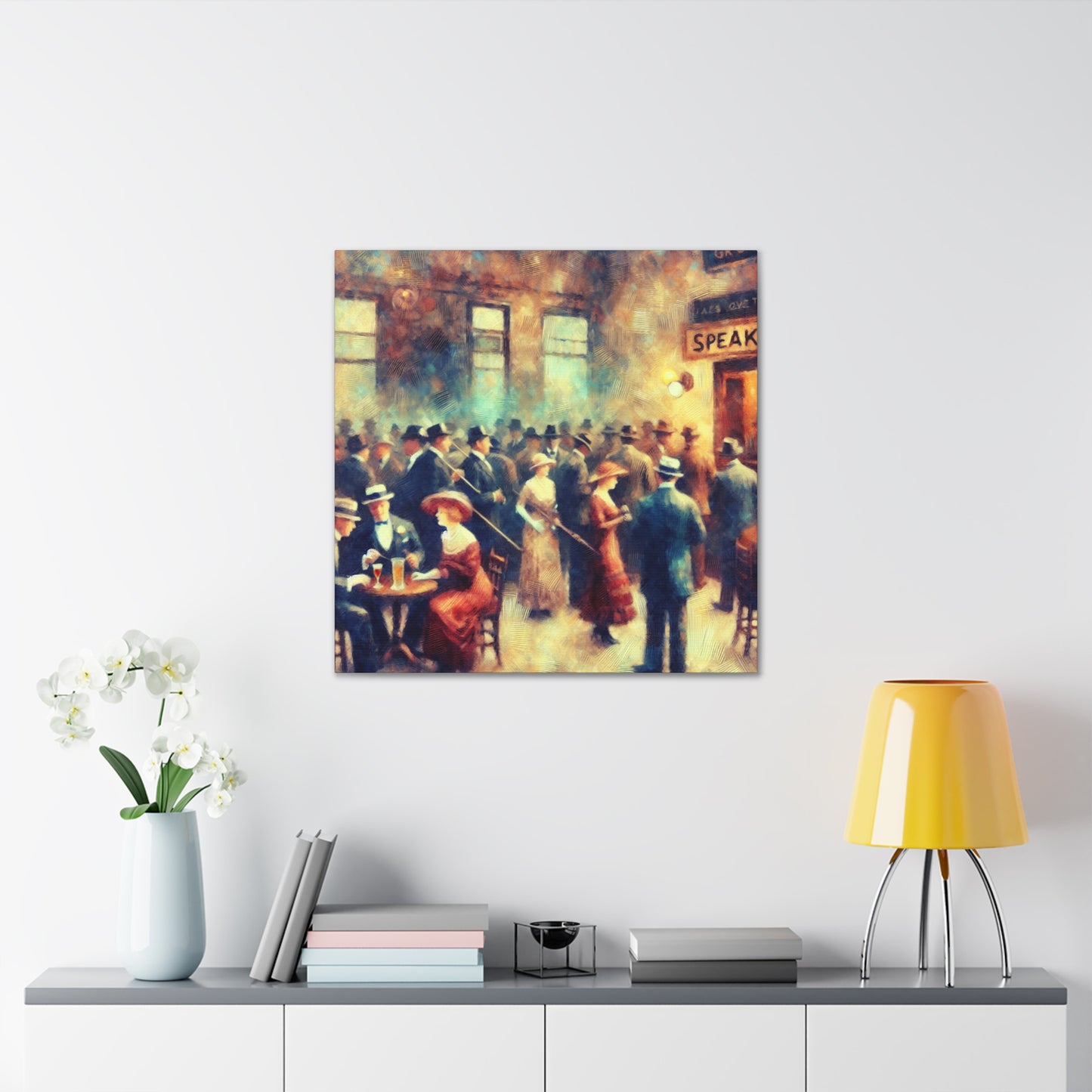 Whiskey-time Revelry Bliss - Canvas