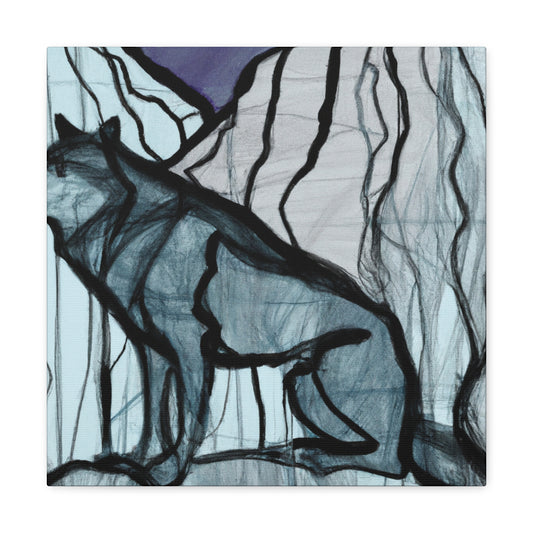 "Wolves in the Wilderness" - Canvas