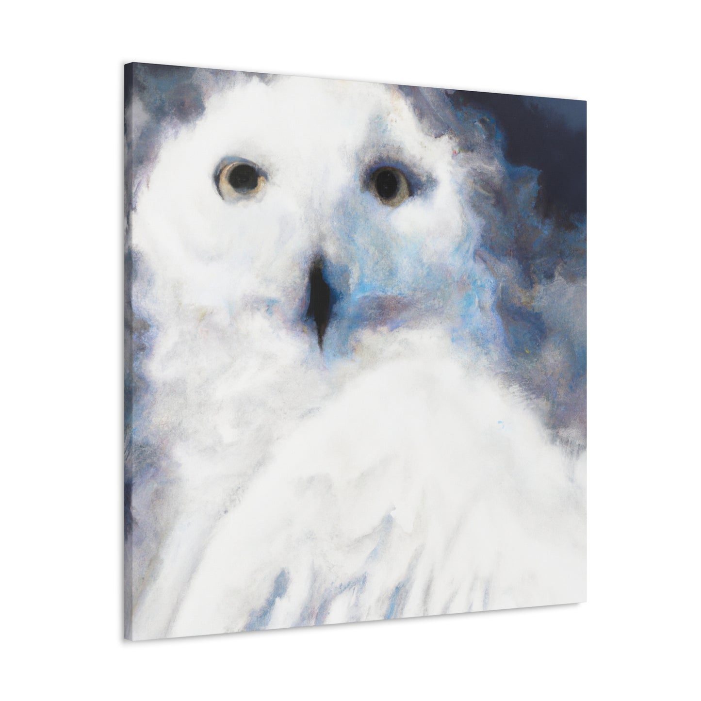 Snowy Owl Impressionism - Canvas