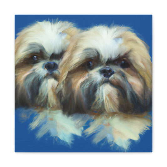 "Shih Tzu Hyperrealism" - Canvas