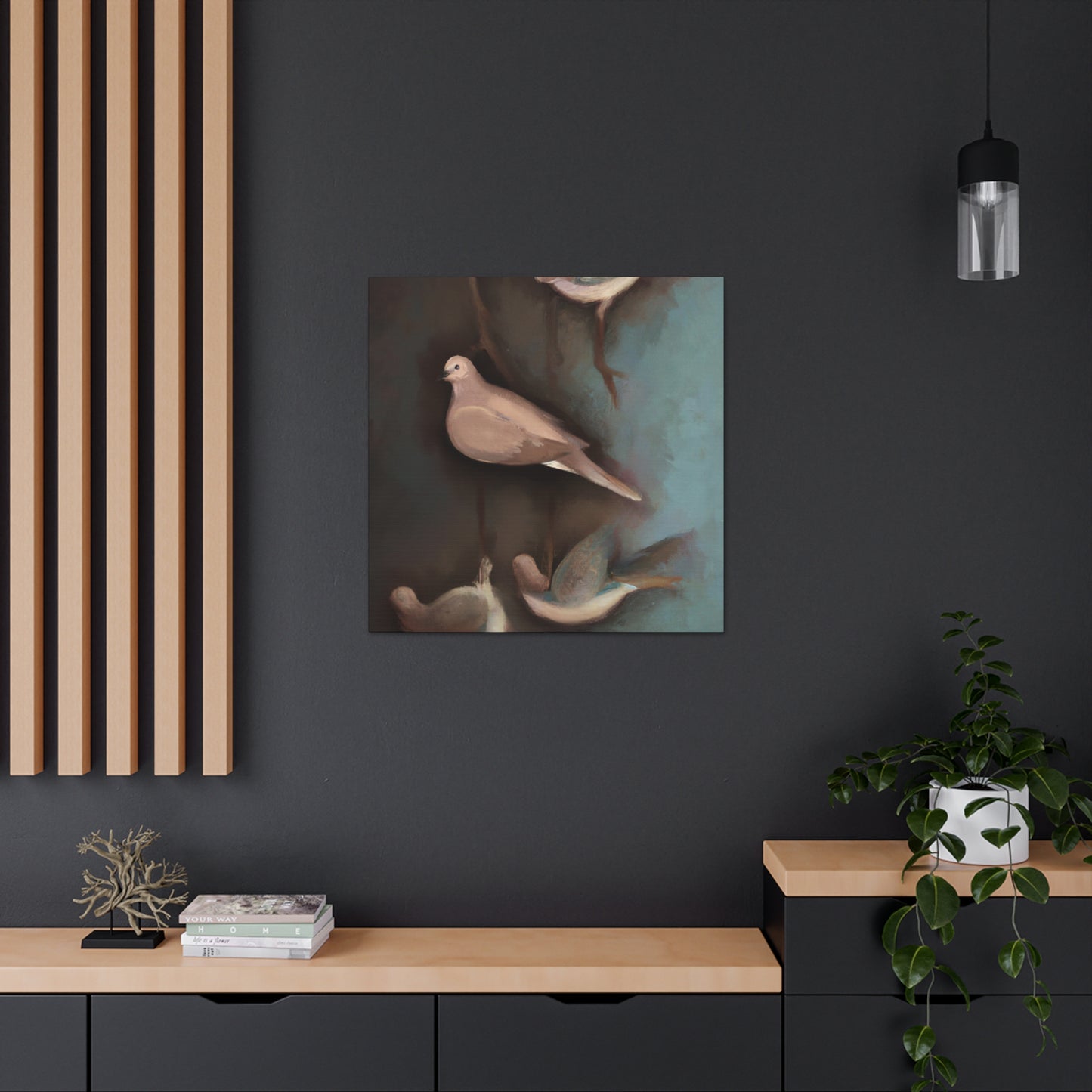 "Mourning Dove In Mourning" - Canvas