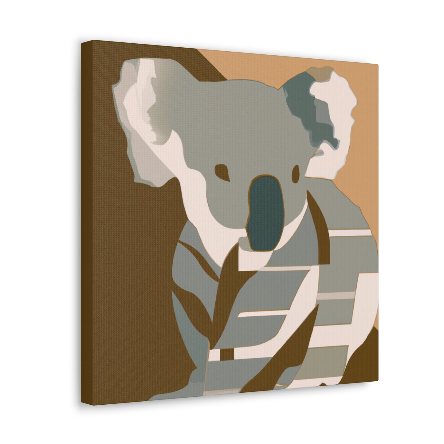 "Koala in Art Deco" - Canvas