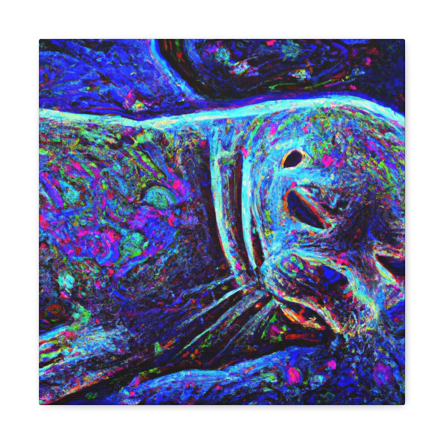 "The Majestic Seal Mural" - Canvas