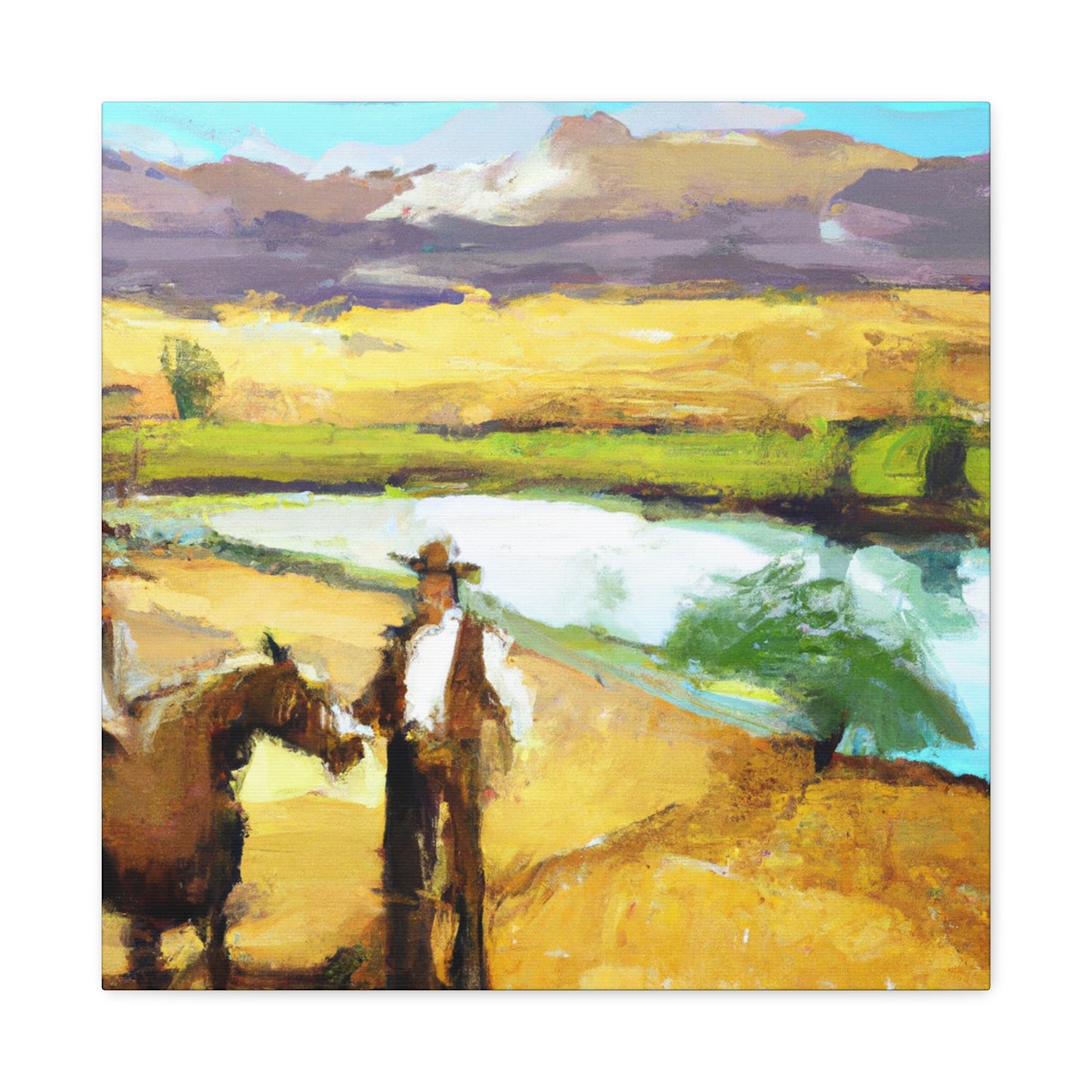 "Awe-Inspiring Western Vistas" - Canvas