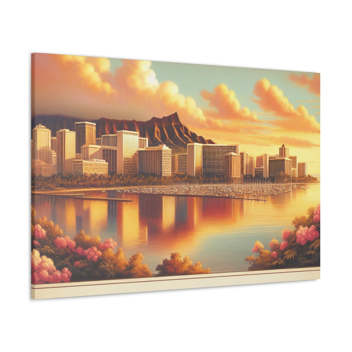 "Paradise Treasured Tranquility" - Canvas