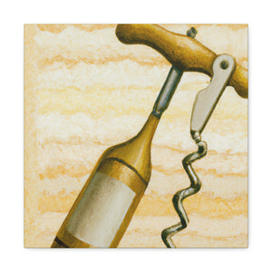 "Corkscrew in Art Deco" - Canvas