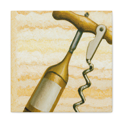 "Corkscrew in Art Deco" - Canvas