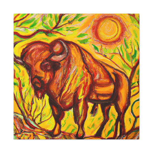 "Bison on the Plains" - Canvas