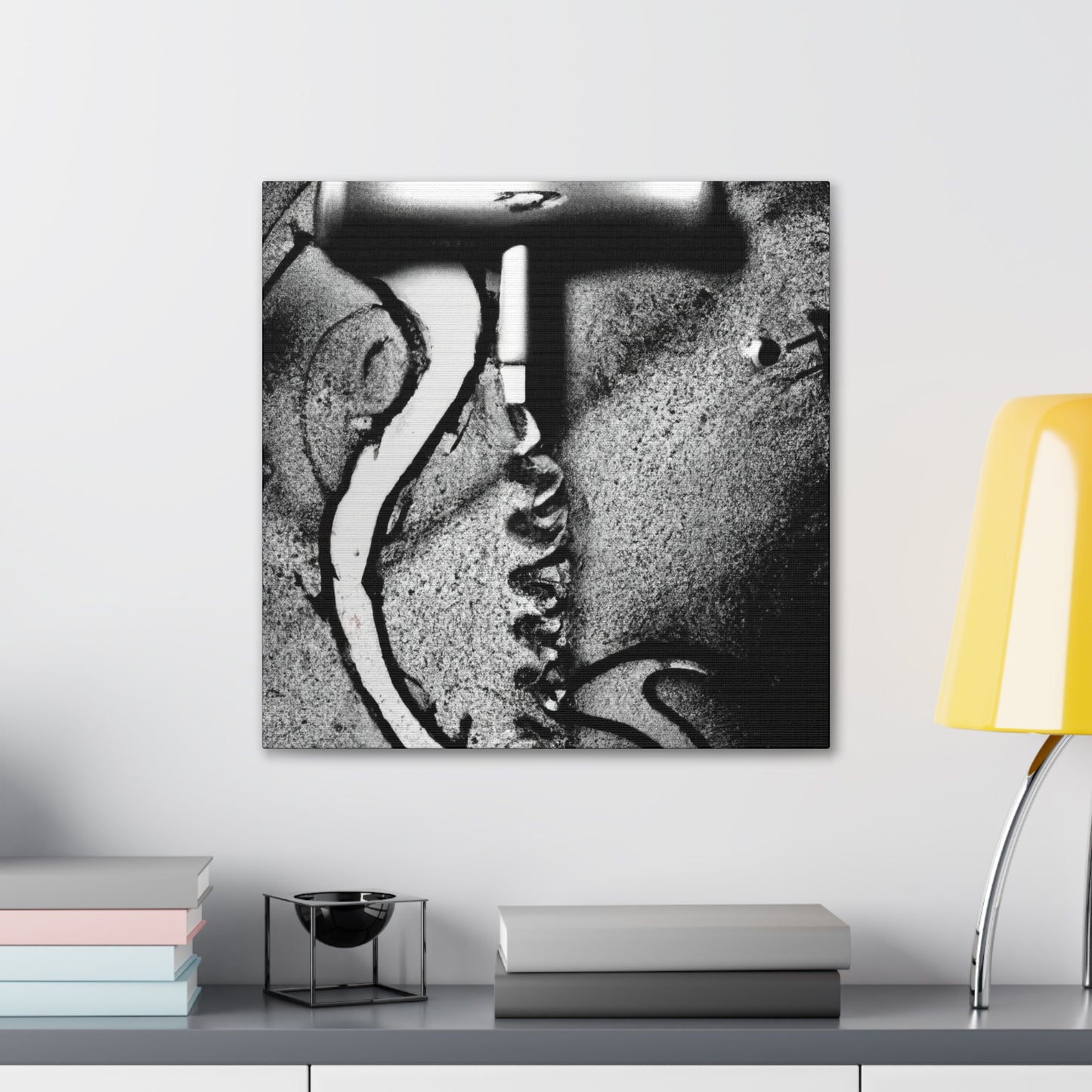 Corkscrew Curves Swirl - Canvas