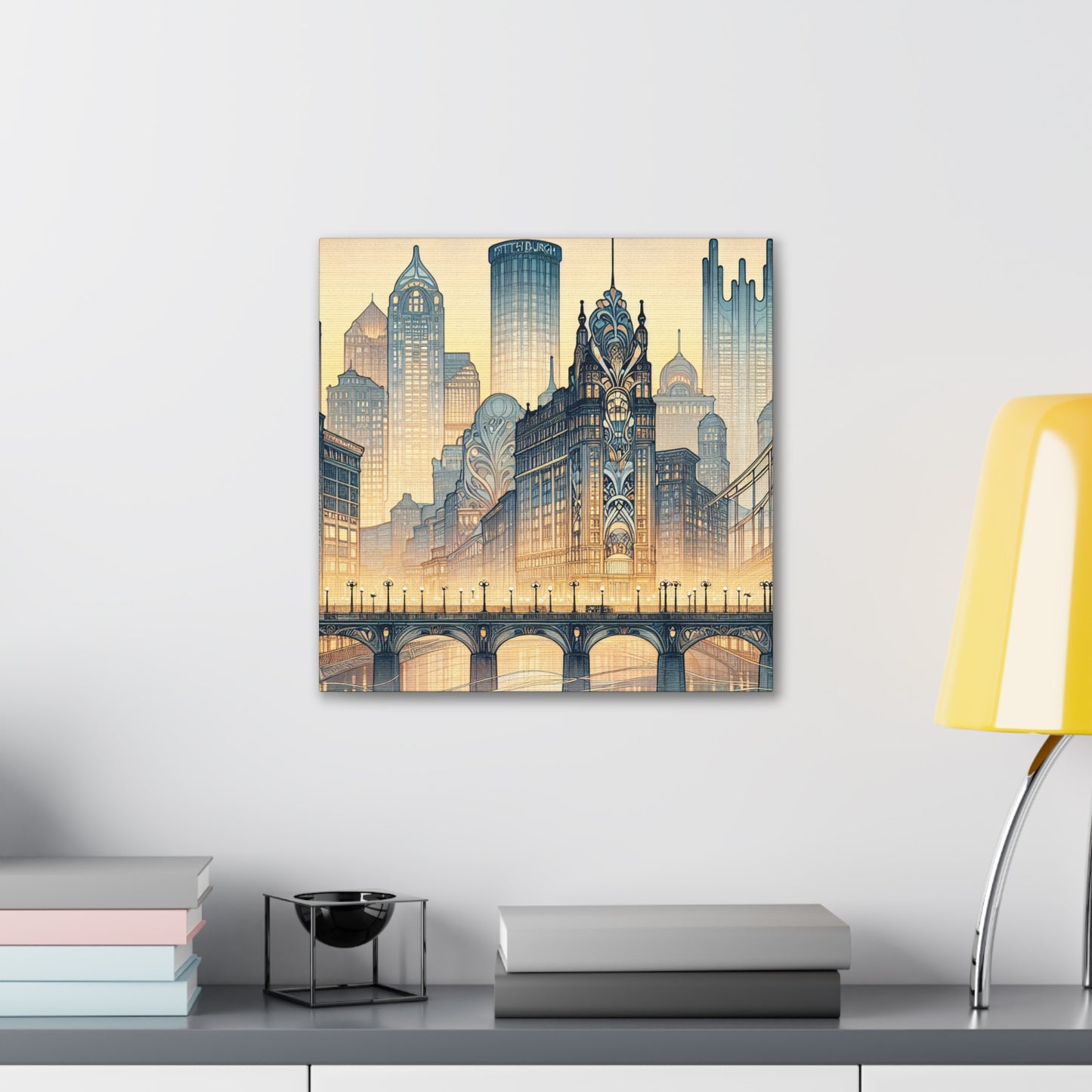 Steel City Symphony. - Canvas