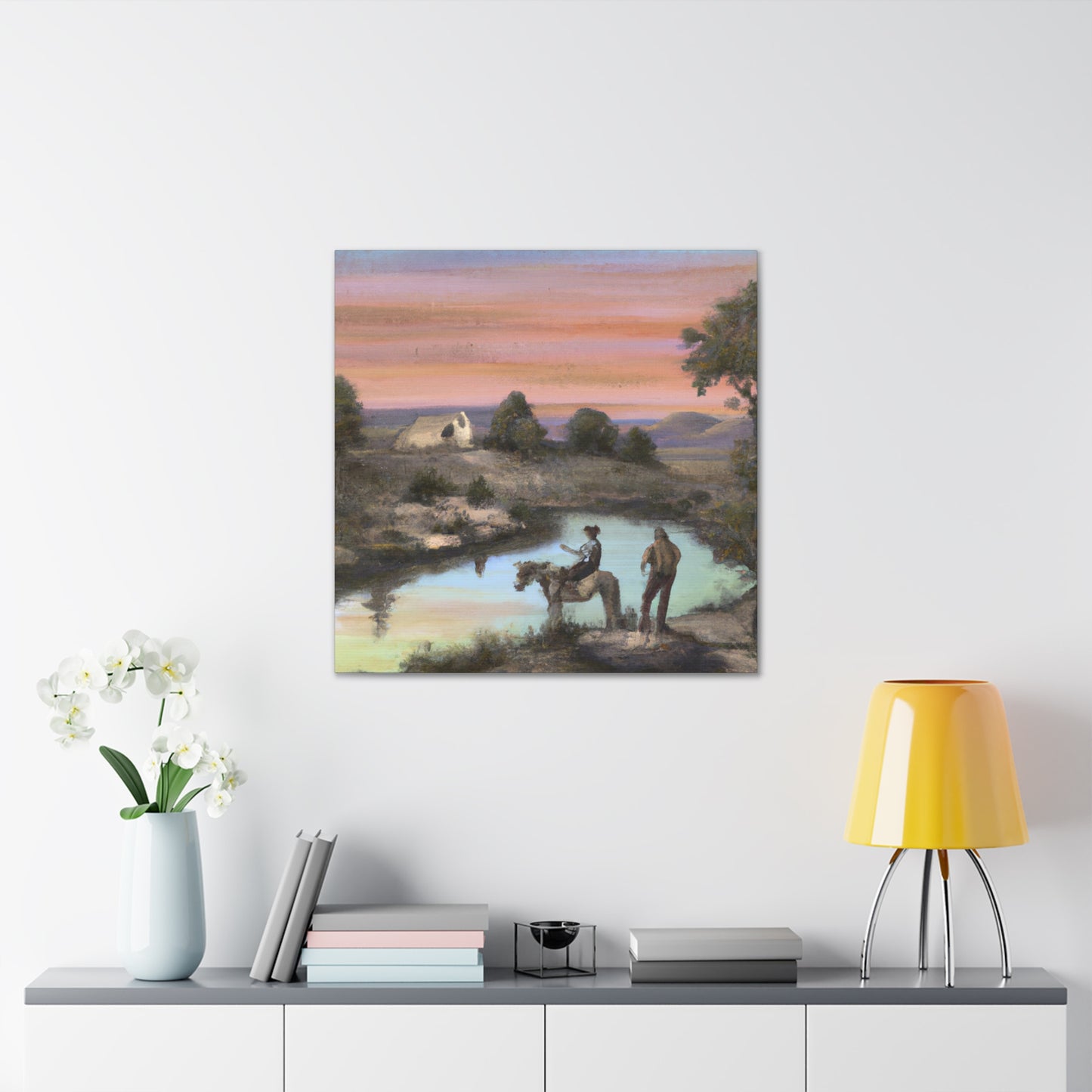 Western Splendor Cascade - Canvas