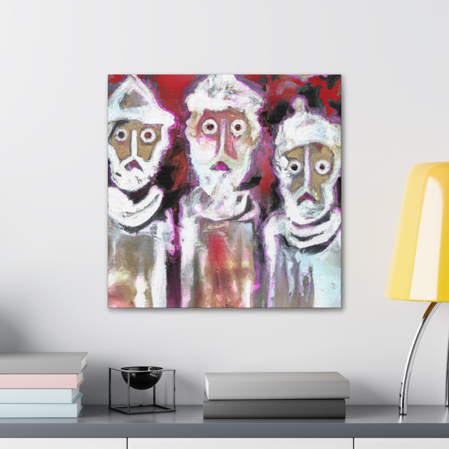 "The Three Magi Visit" - Canvas