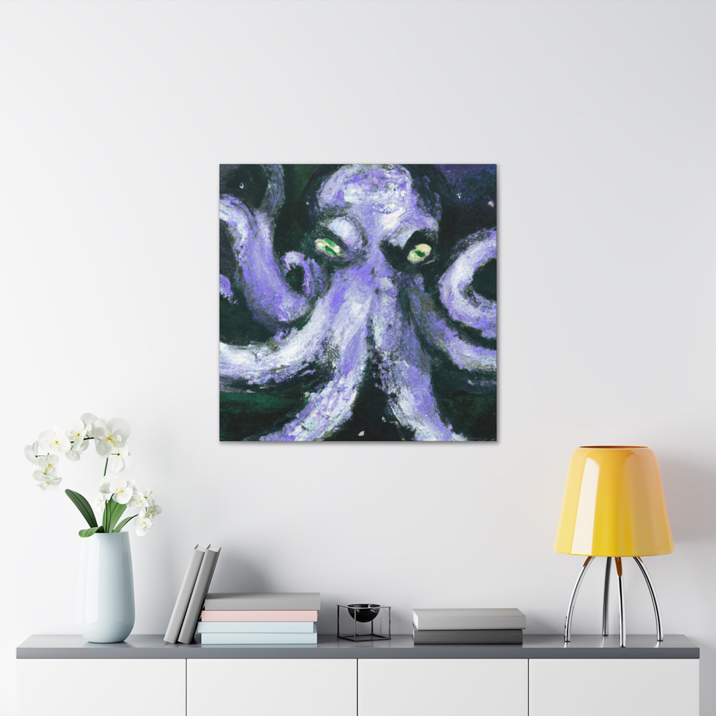 Octopus In Impressionism - Canvas