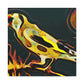 "American Goldfinch Hues" - Canvas