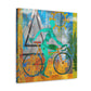 Bicycling Through the Jazz Age - Canvas