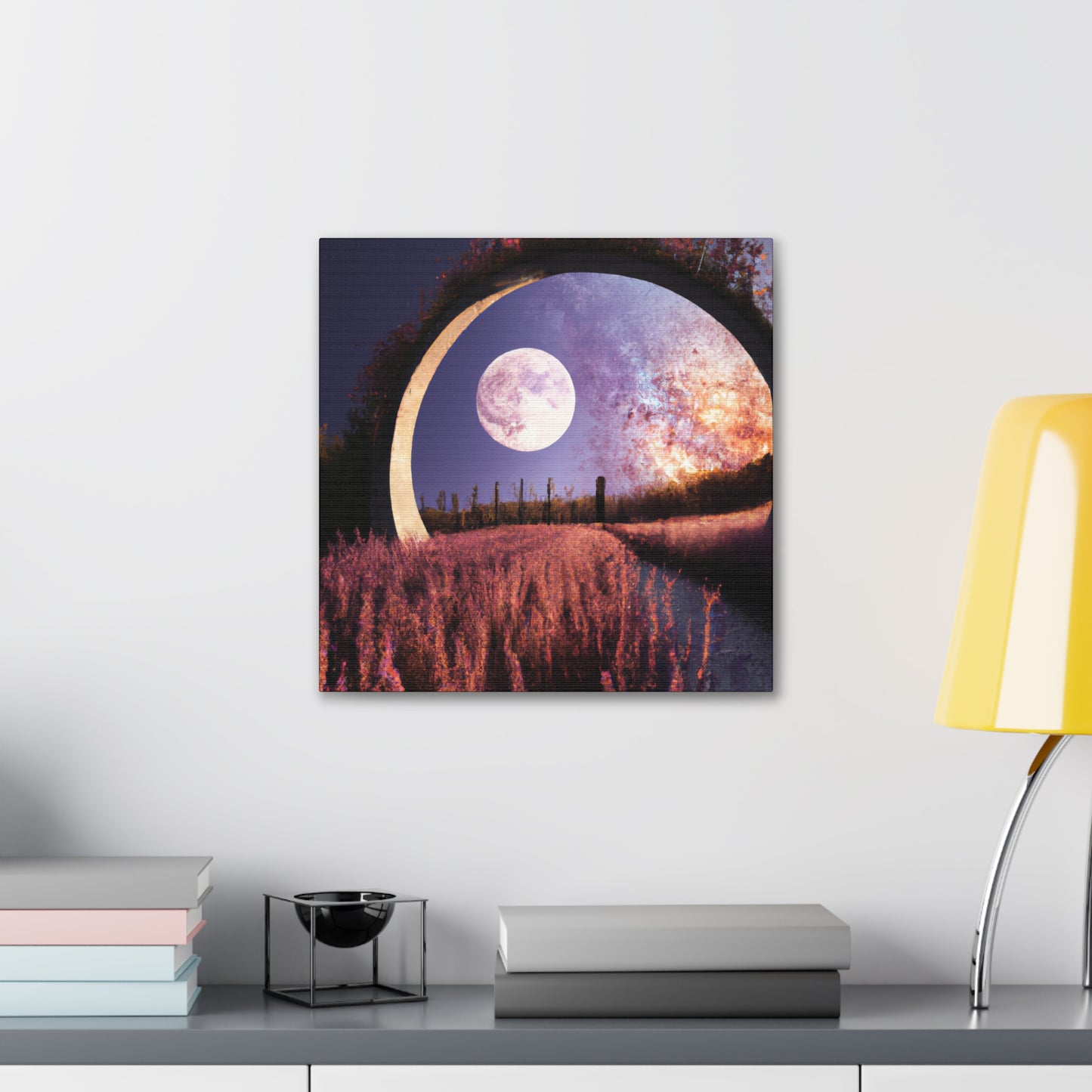 Dreamy Twilight Scene - Canvas