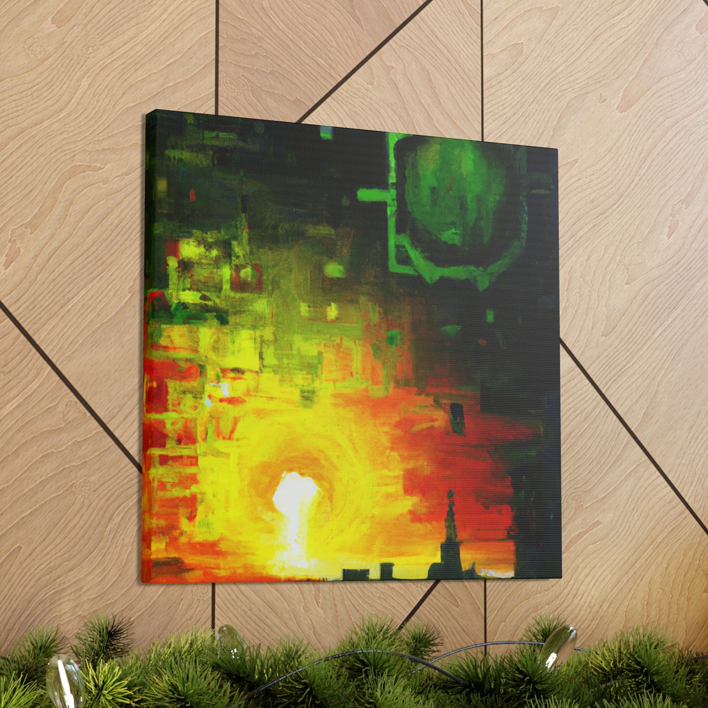 "Futurist Visions Ahead" - Canvas