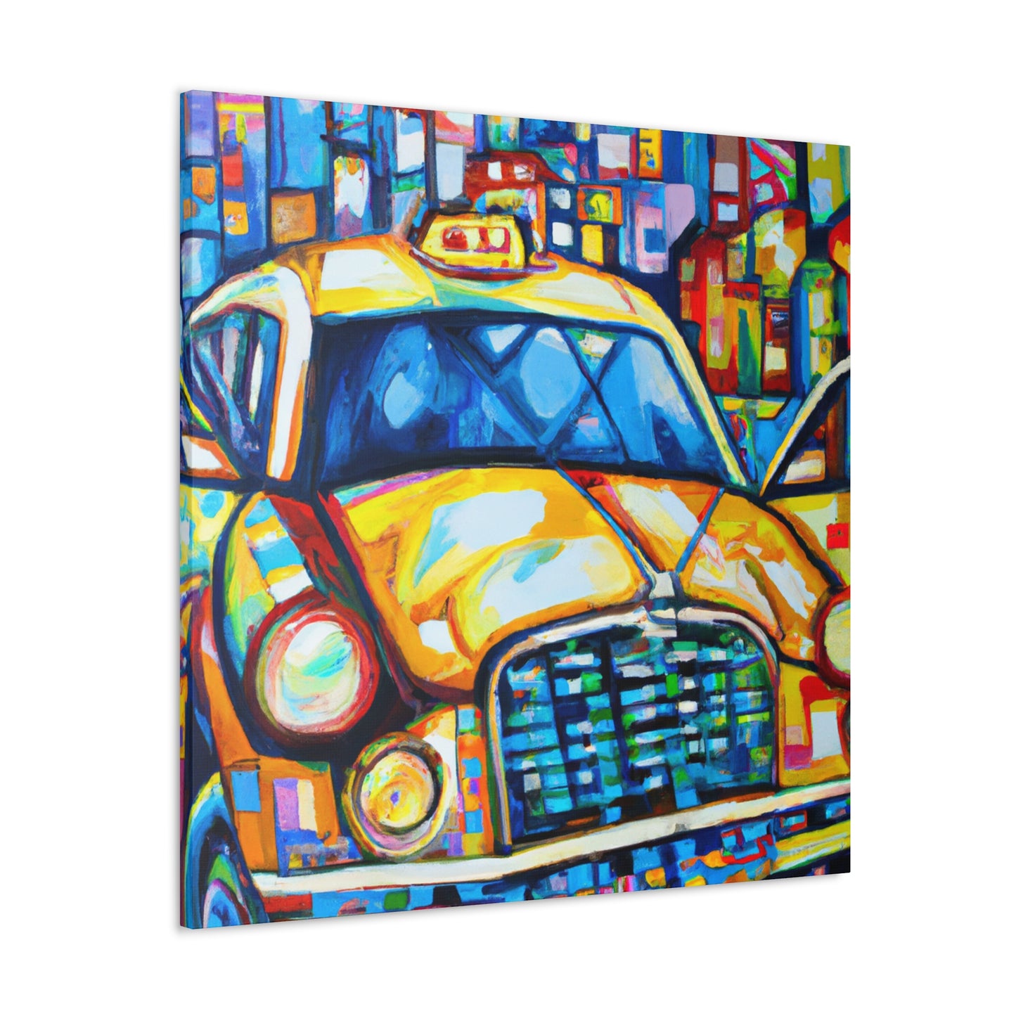 Taxi in the Dark - Canvas