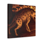 Hyena's Majestic Beauty - Canvas