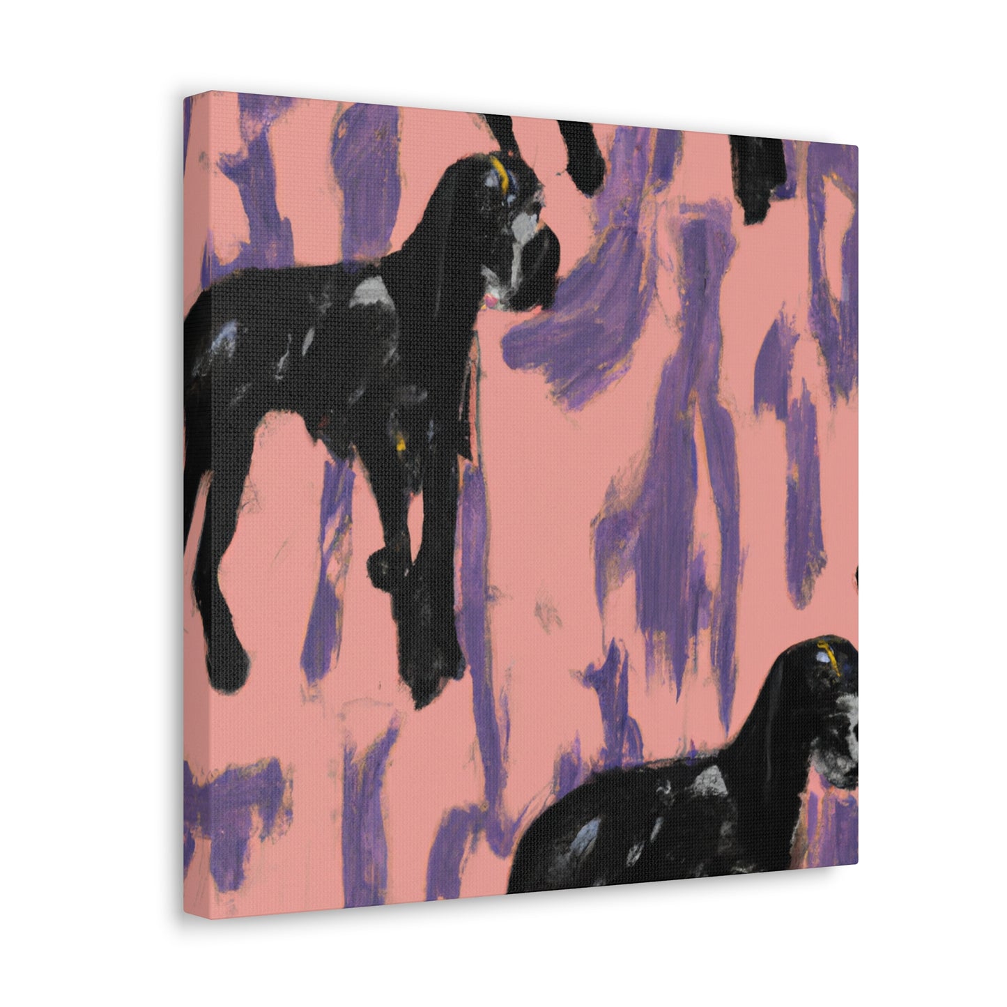 "Great Dane Expressionism" - Canvas