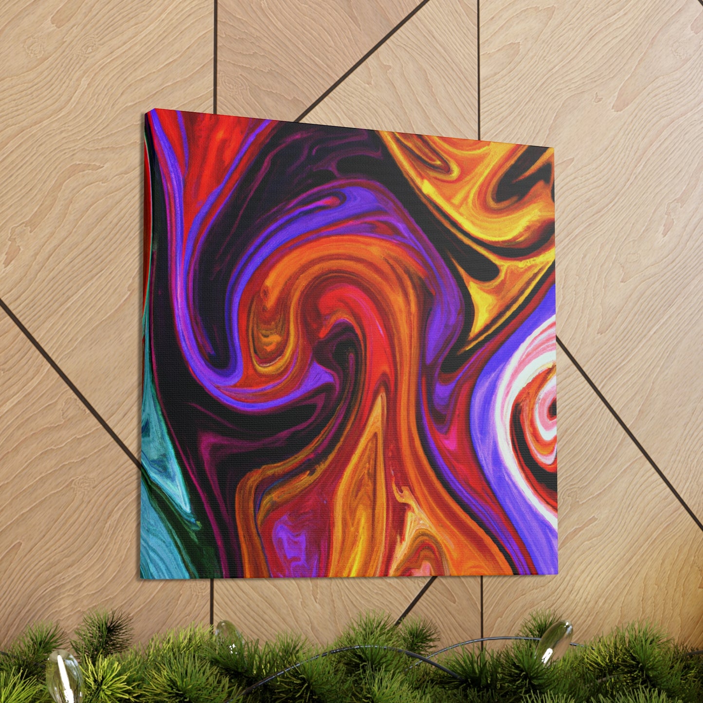 Radiantly Radiant Aura - Canvas