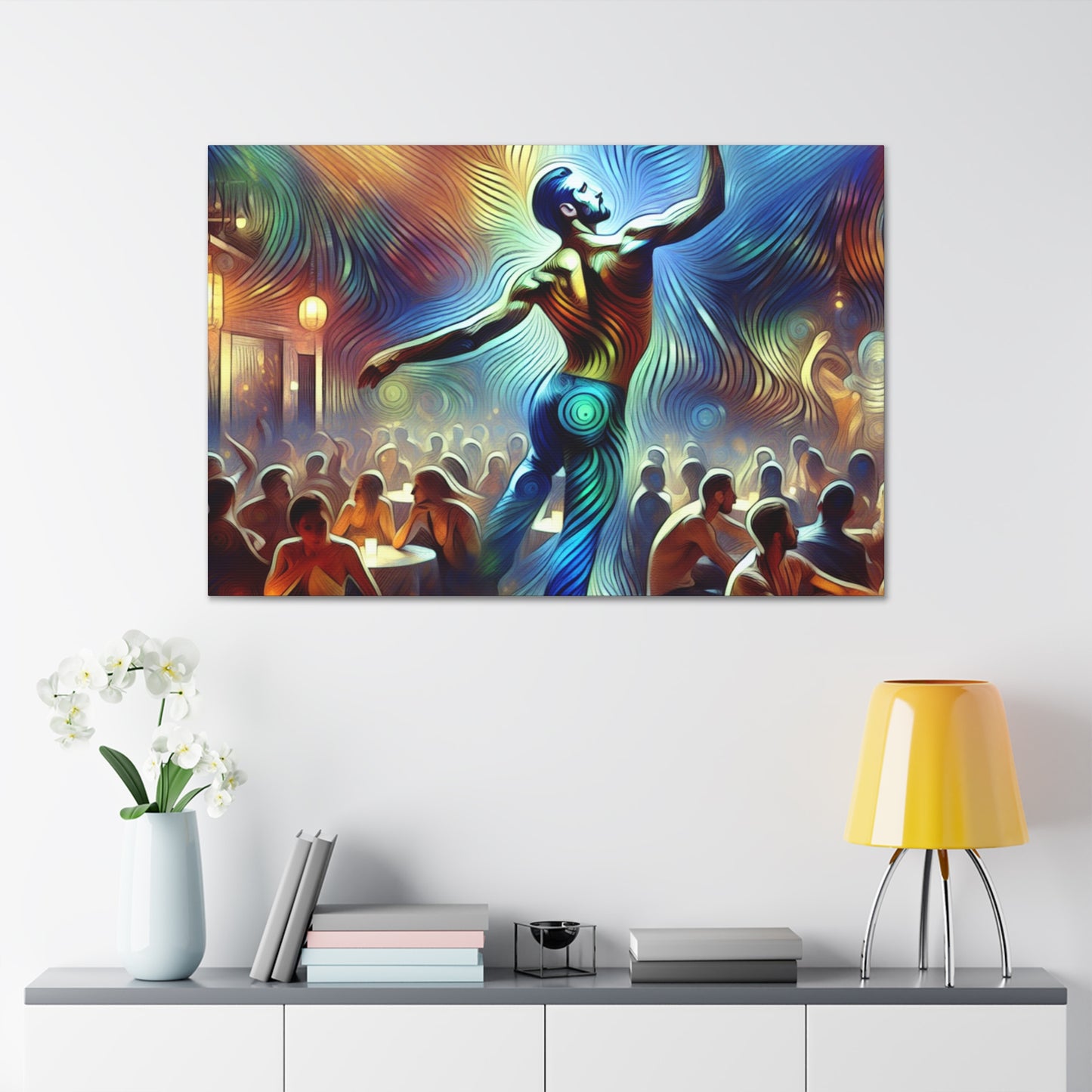 Ethereal Rhythmic Motion - Canvas