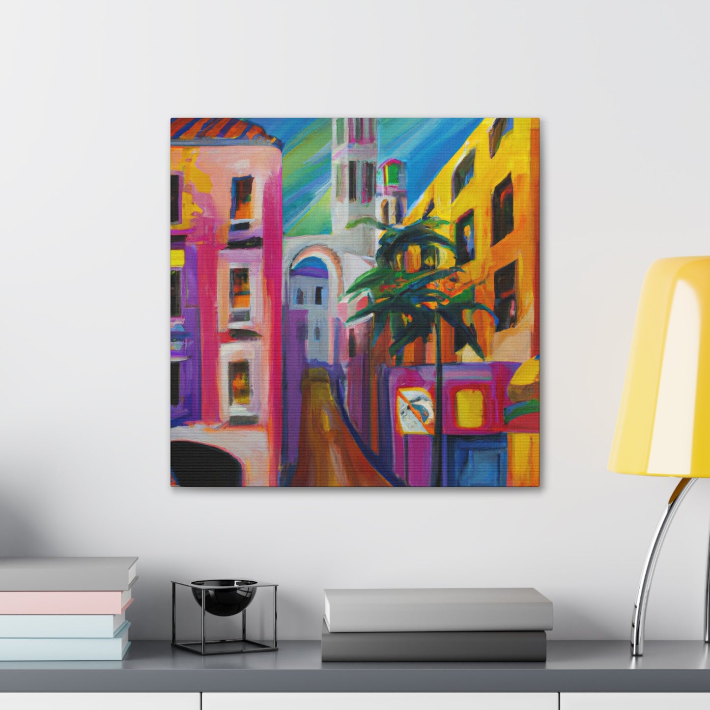 Colonial Art Deco Dream - Canvas