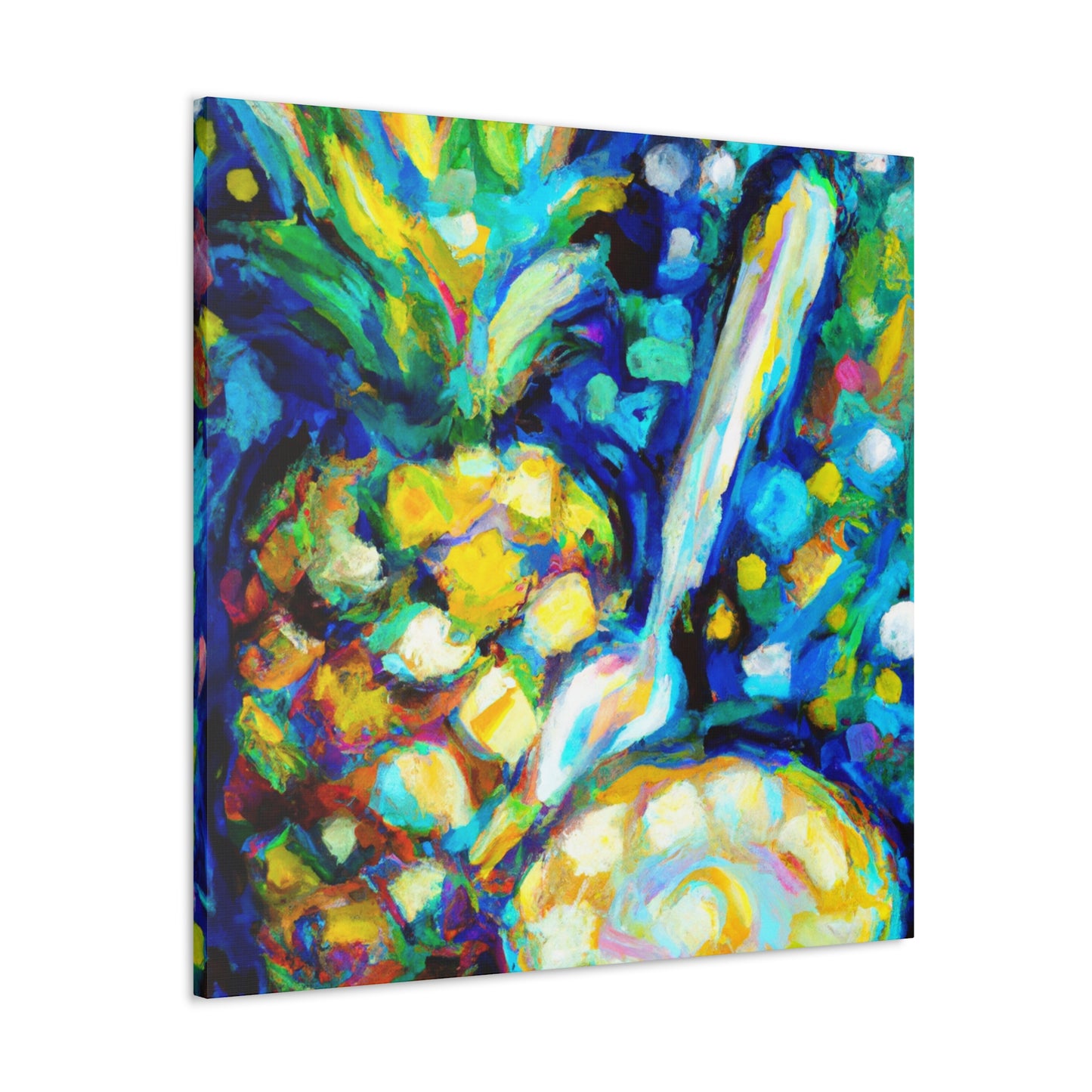 "Fauvist Pineapple Passion" - Canvas