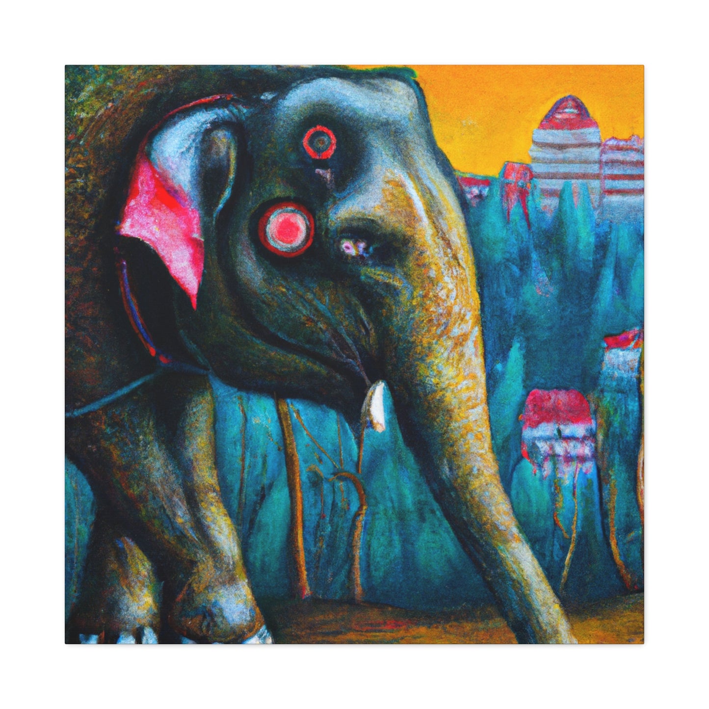 "Elephant in a Dream" - Canvas