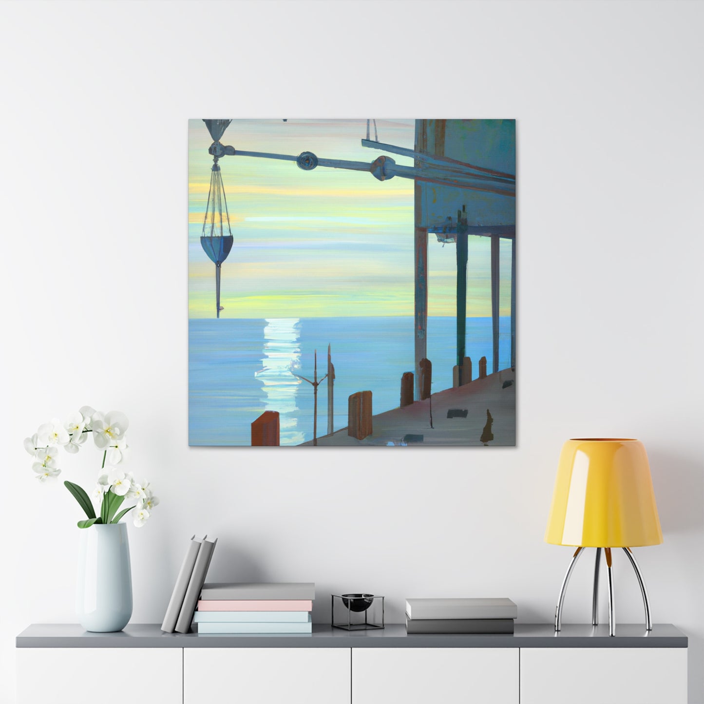 "Harbor of Dreamscapes" - Canvas