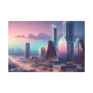 "Enchanting Austin Reverie" - Canvas