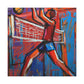 Volleyball in the City - Canvas