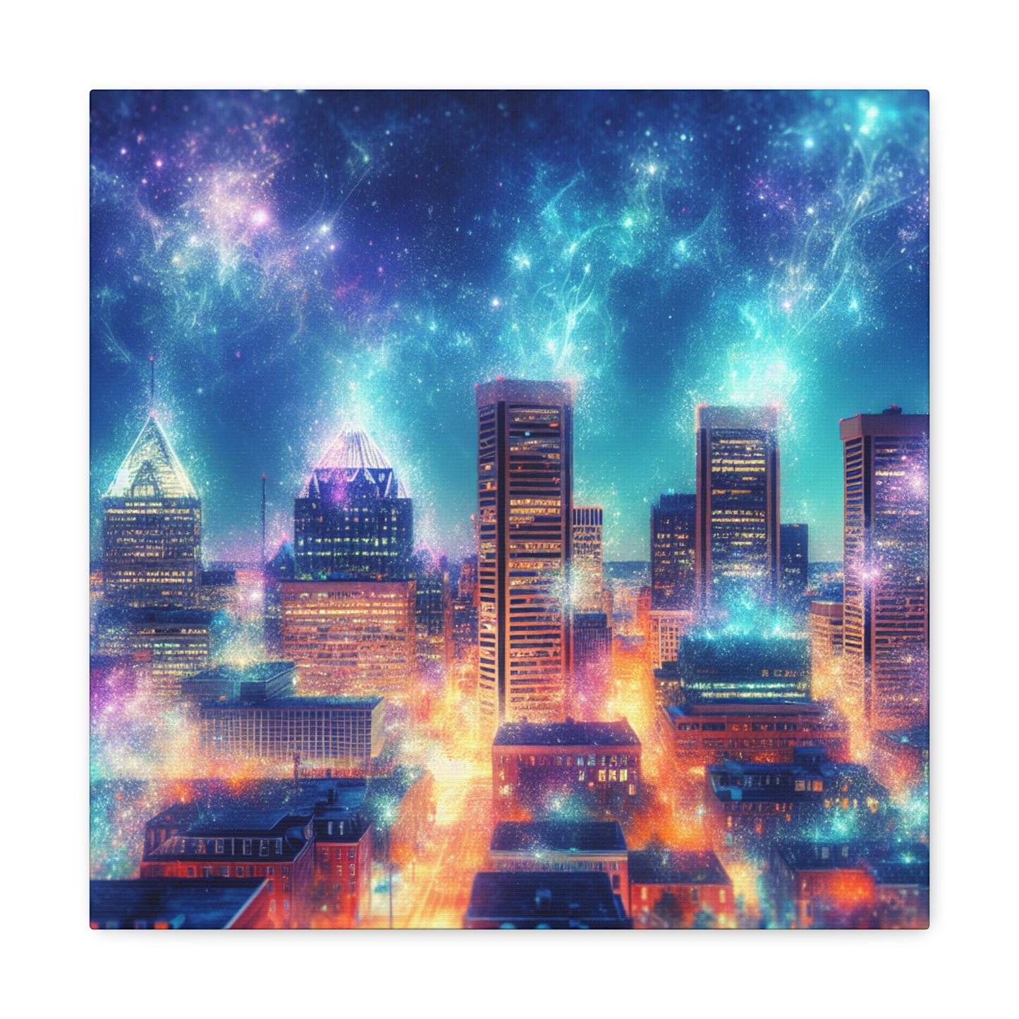 "Charm City Chronicles" - Canvas