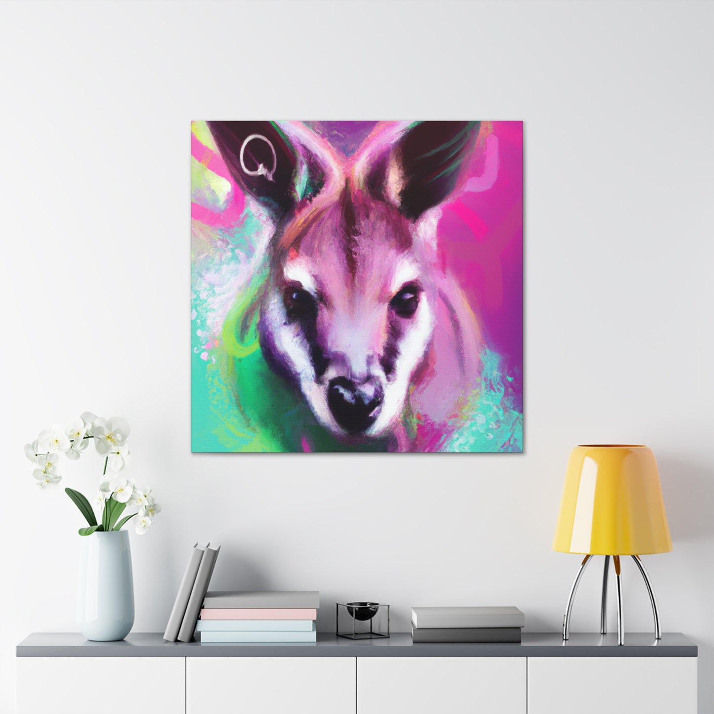 Wallaby Street Mural - Canvas