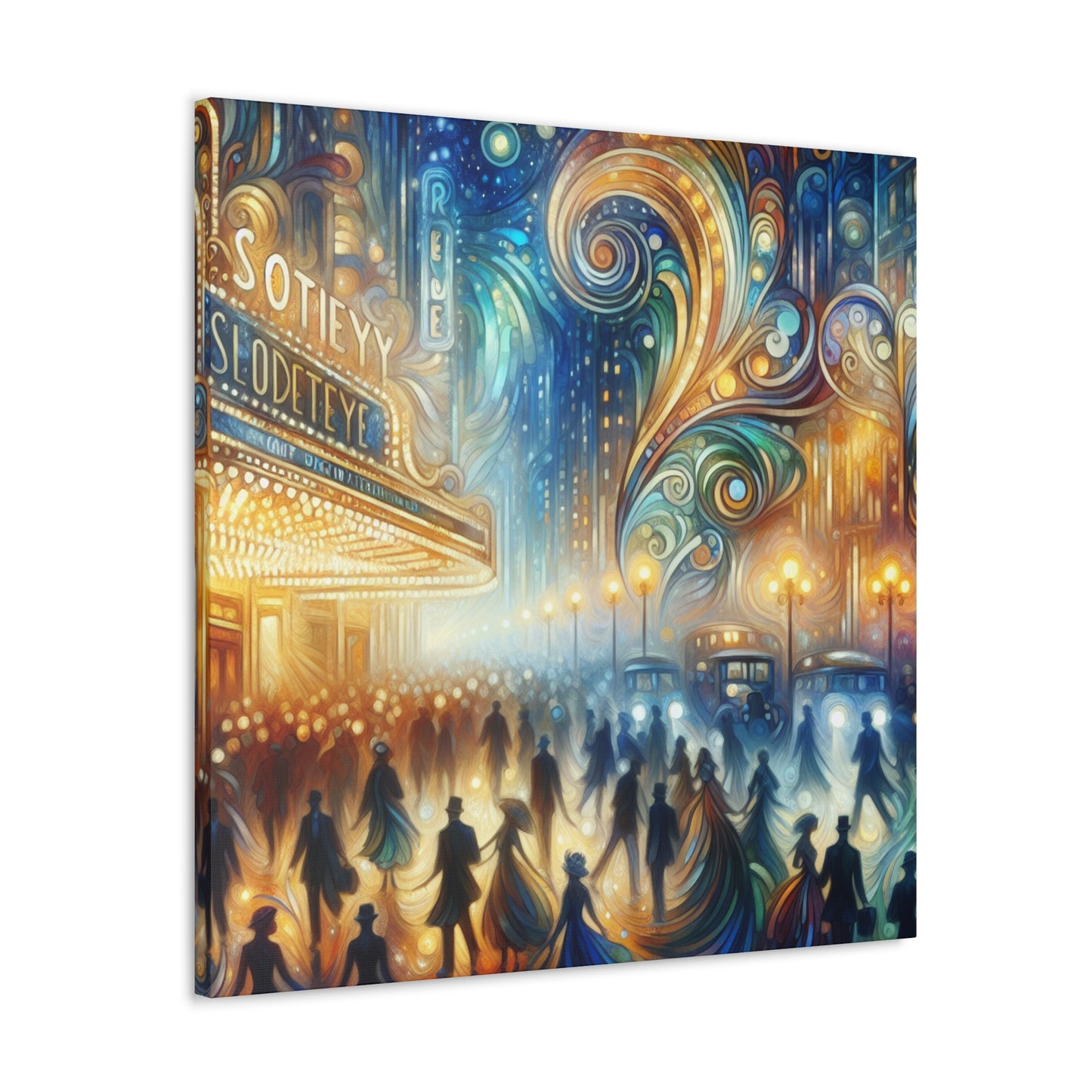 Glamour on Broadway - Canvas