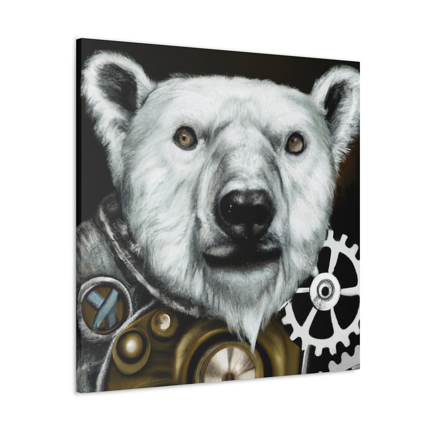 Polar Bear Steampunk Dream - Canvas