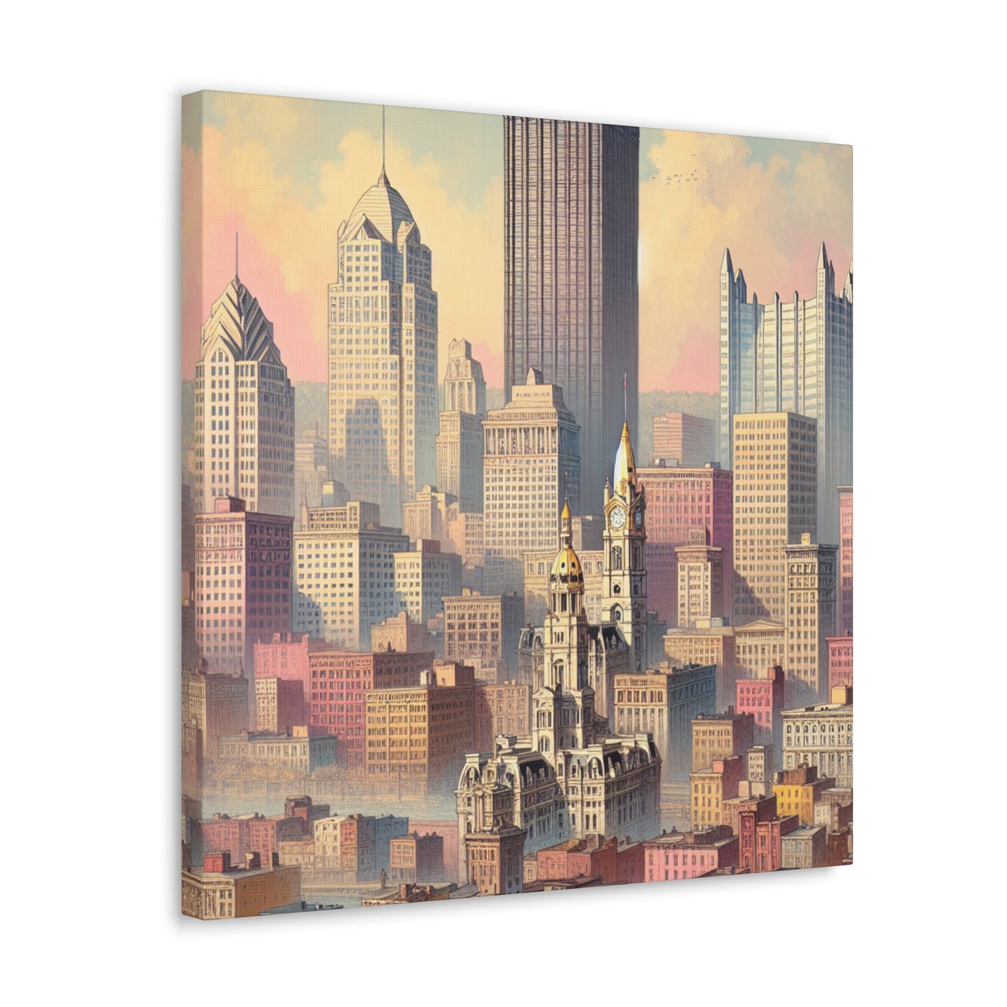 Steel City Splendor. - Canvas