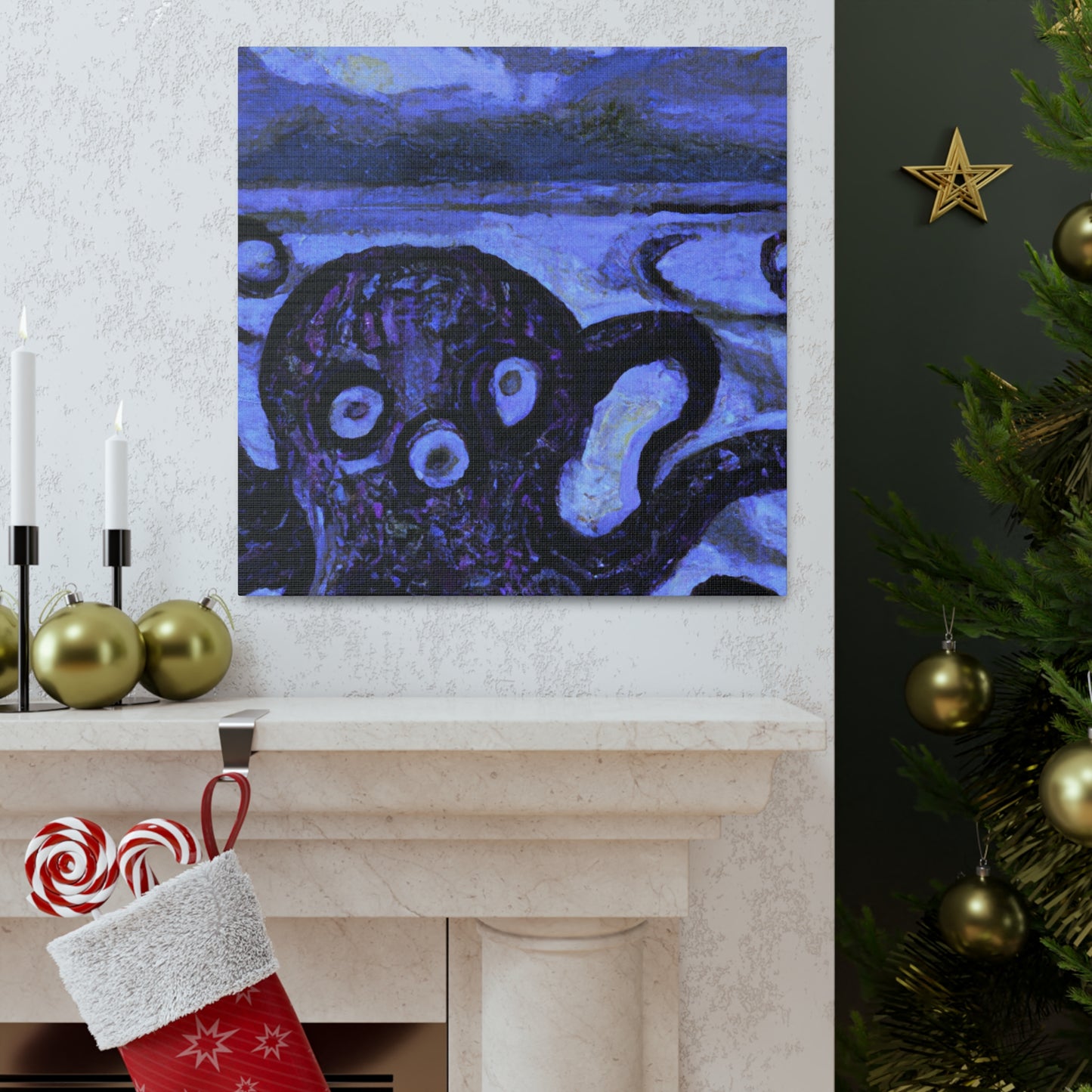 Octopus Tentacle Dreamscape - Canvas