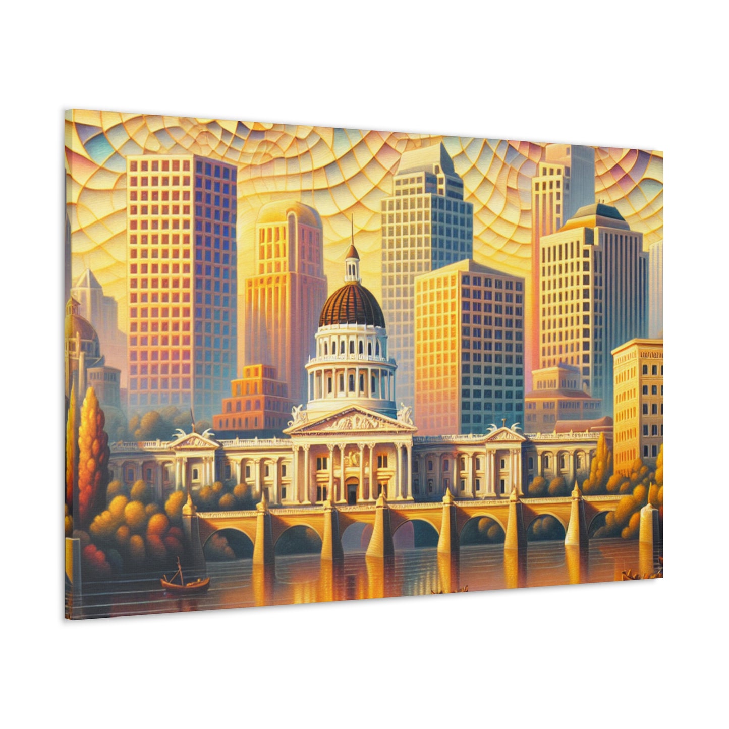 "Sacramento Serene Splendor" - Canvas