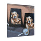 Golden Retriever Radiance - Canvas