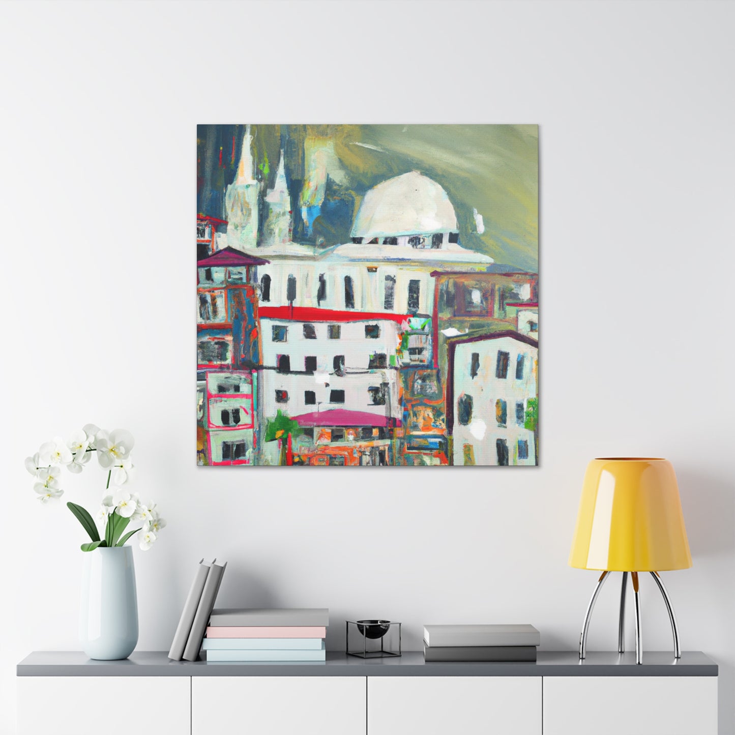 "Georgian History Portrayed" - Canvas