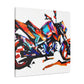 Motorcycle in Motion - Canvas