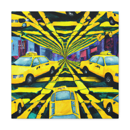 "Taxi Ride Home" - Canvas