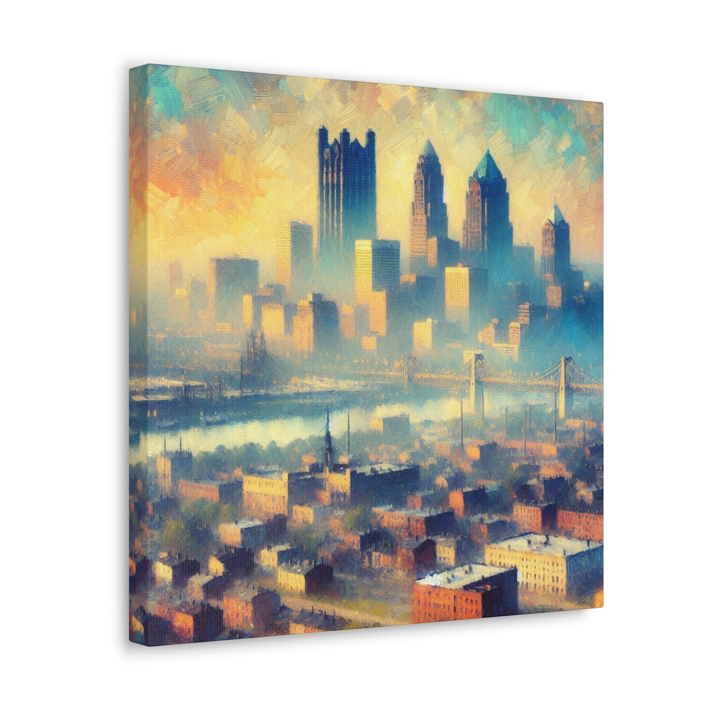 "River City Poetic Reverie" - Canvas