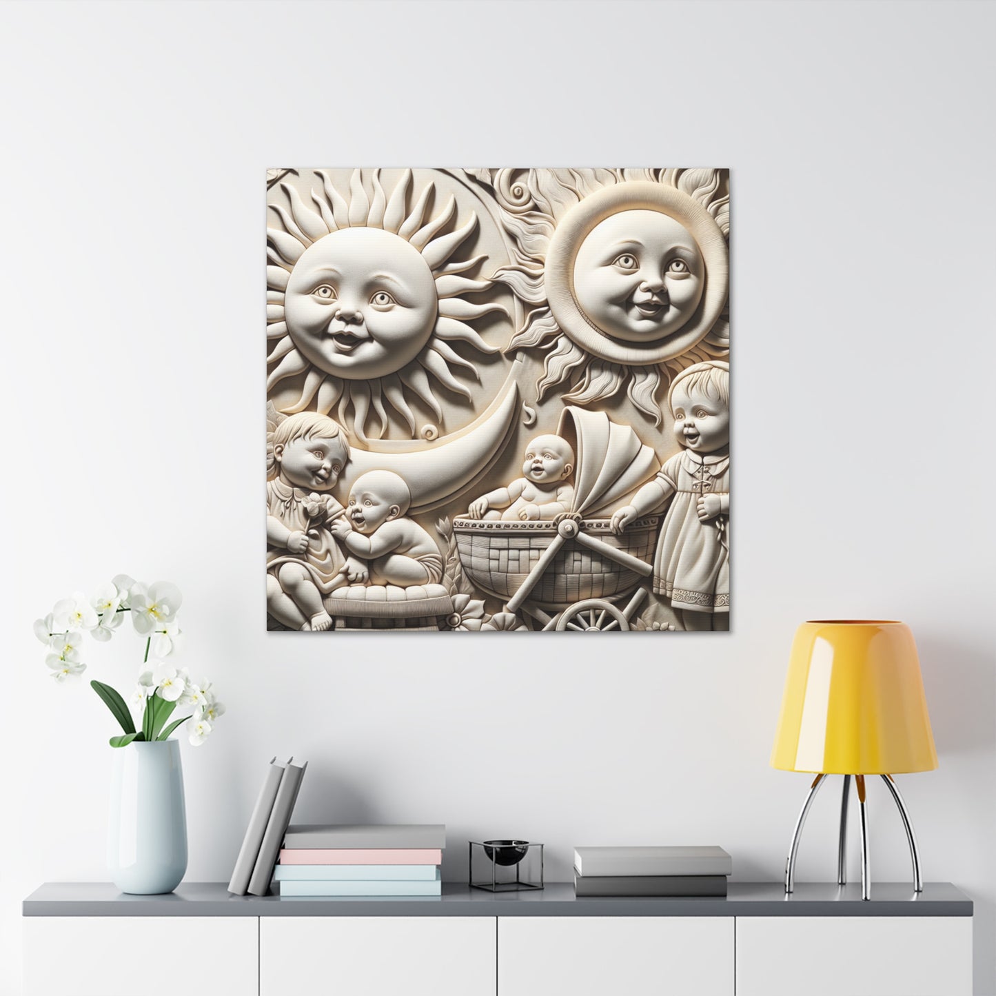 "Luminous Celestial Delight" - Canvas