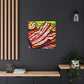 "Savory Sizzling Bacon" - Canvas