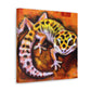 Leopard Gecko Reflection - Canvas